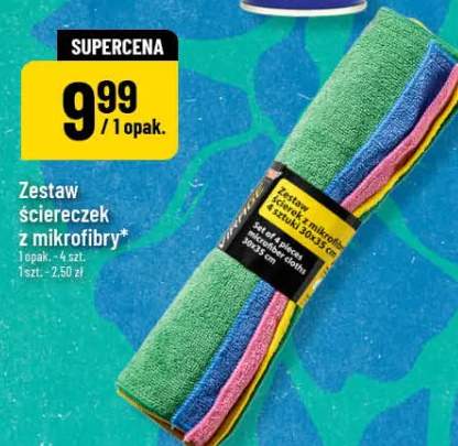 Zestaw ściereczek z mikrofibry