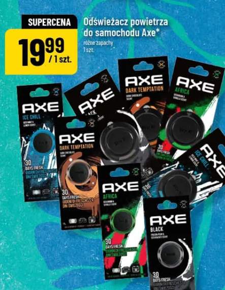 Odświeżacz powietrza do samochodu różne zapachy