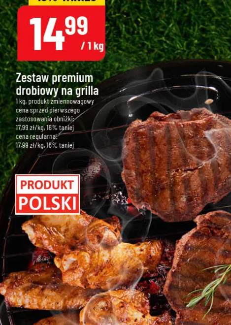 Zestaw premium drobiowy na grilla