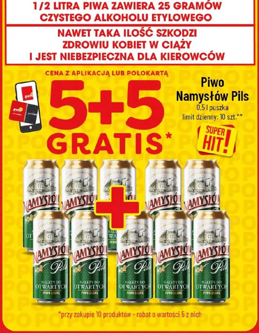 Piwo Namysłów Pils