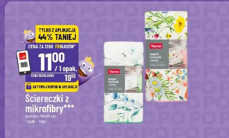 Ściereczki z mikrofibry