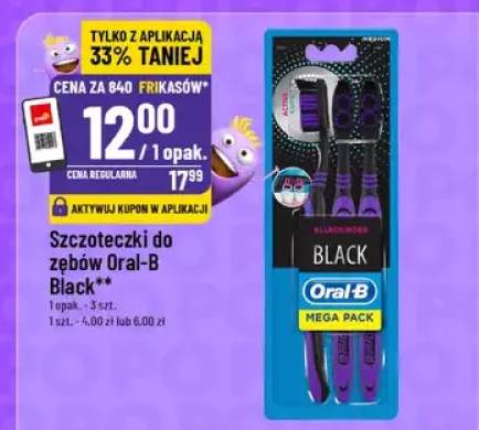 Szczoteczki do zębów Oral-B Black