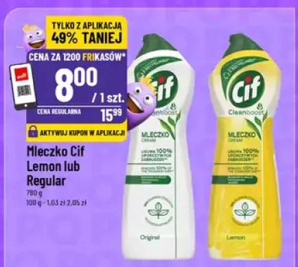 Mleczko Cif Lemon lub Regular