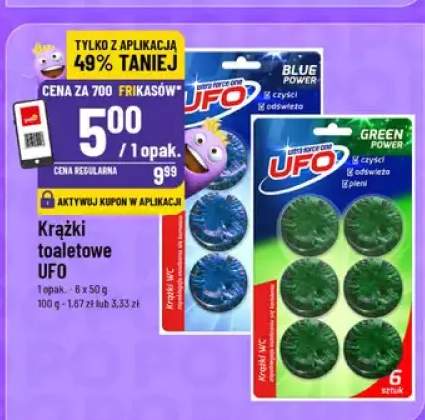 Krążki toaletowe UFO