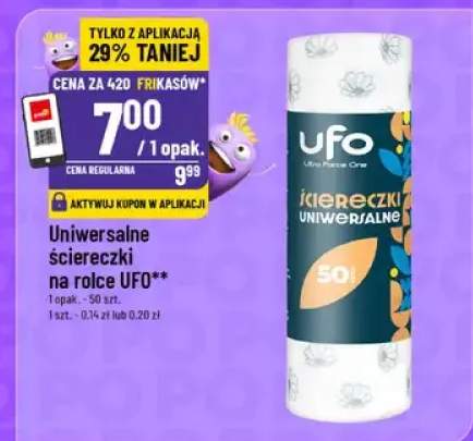 Uniwersalne ściereczki na rolce