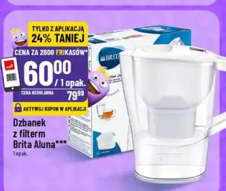 Dzbanek z filtrem Aluna