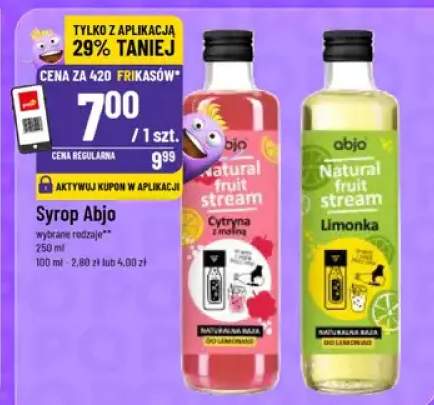 Syrop Abjo wybrane rodzaje