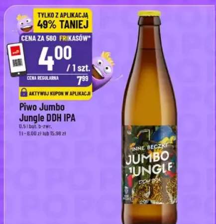 Piwo Jumbo Jungle DDH IPA