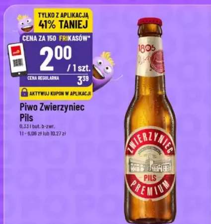 Piwo Zwierzyniec Pils