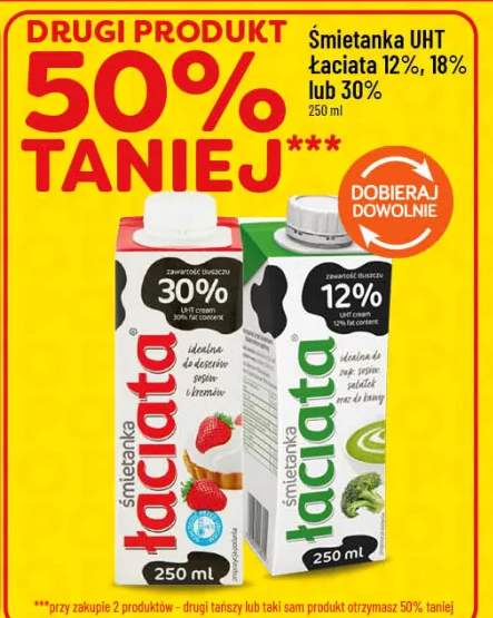Śmietanka UHT Łaciata 30%