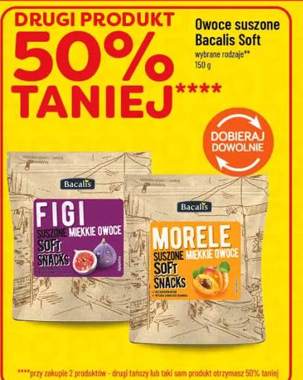 Owoce suszone Bacalis Soft Morele