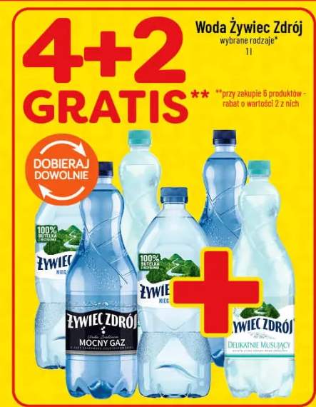 Woda Żywiec Zdrój wybrane rodzaje