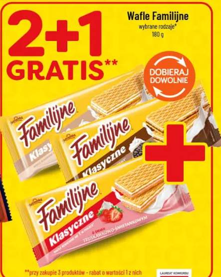 Wafle Familijne wybrane rodzaje