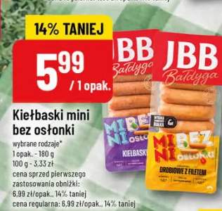 Kiełbaski mini bez osłonki różne rodzaje