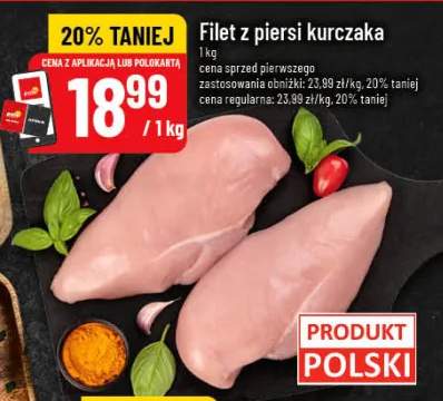 Filet z piersi kurczaka