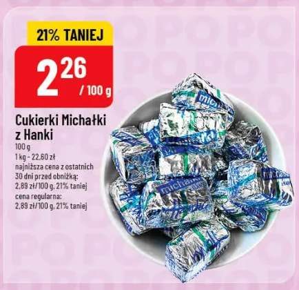 Cukierki Michałki z Hanki