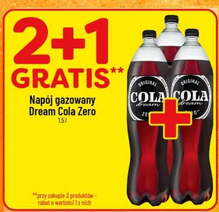 Napój gazowany Dream Cola Zero
