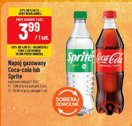 Napój gazowany Sprite