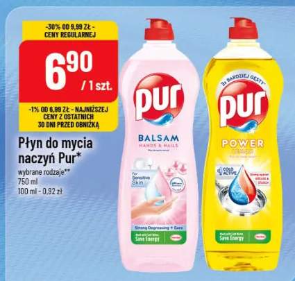 Płyn do mycia naczyń Pur