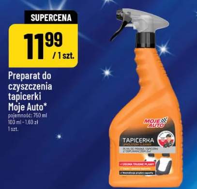 Preparat do czyszczenia tapicerki