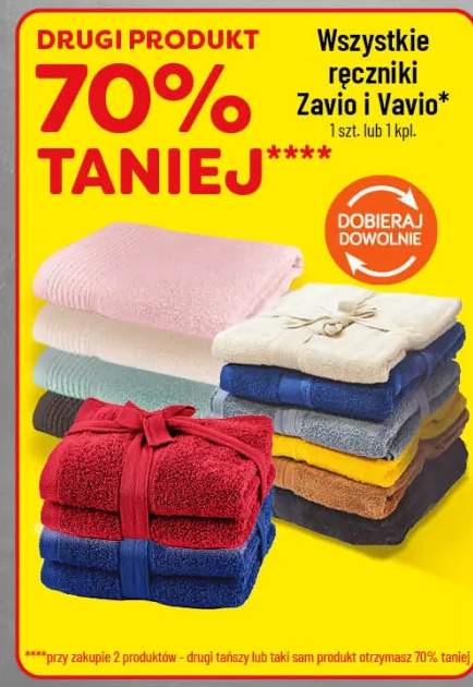 Ręczniki Zavio i Vavio
