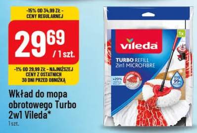 Wkład do mopa obrotowego Turbo 2w1