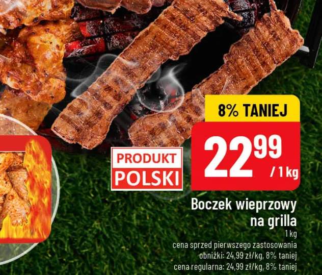 Boczek wieprzowy na grilla