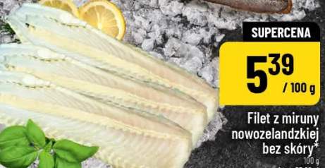 Filet z miruny nowozelandzkiej bez skóry