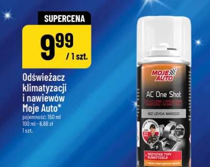 Odświeżacz klimatyzacji i nawiewów