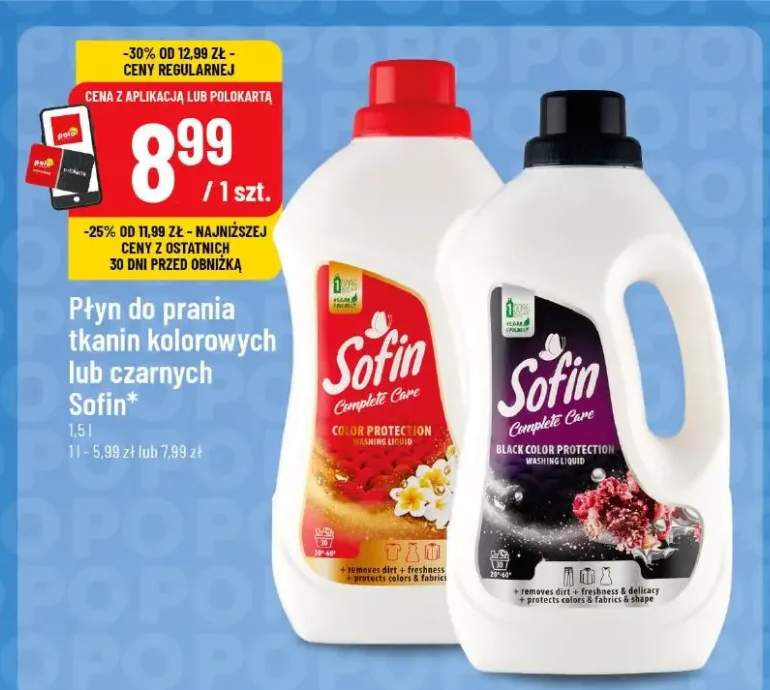 Płyn do prania tkanin kolorowych