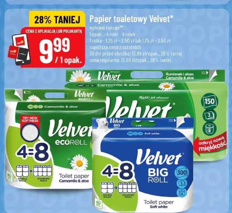 Papier toaletowy Camomile & aloe