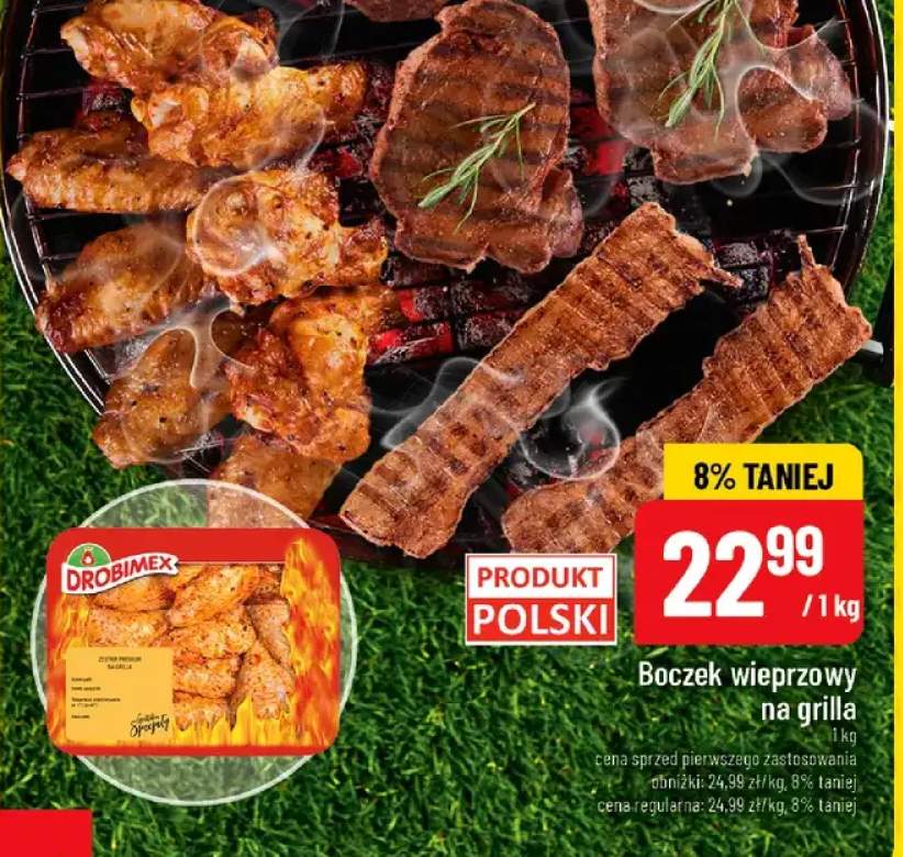 Boczek wieprzowy na grilla