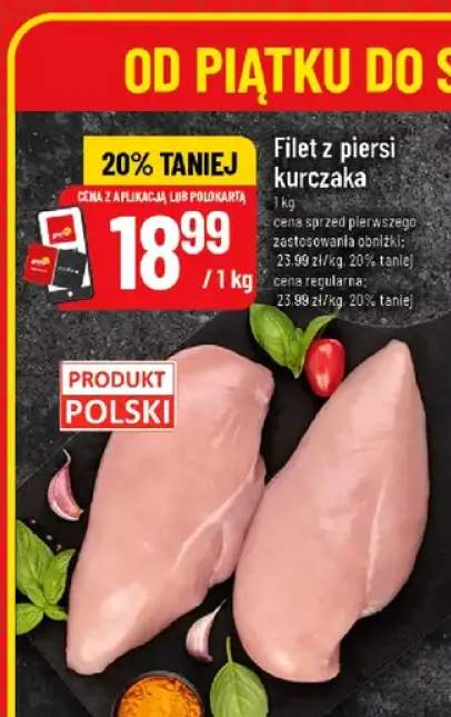 Filet z piersi kurczaka