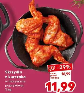 skrzydełka z kurczaka w marynacie