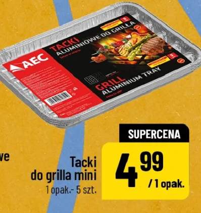 Tacki do grilla mini