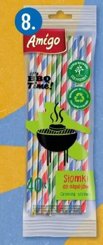 Słomki do napojów jednorazowe