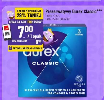 Prezerwatywy Durex Classic