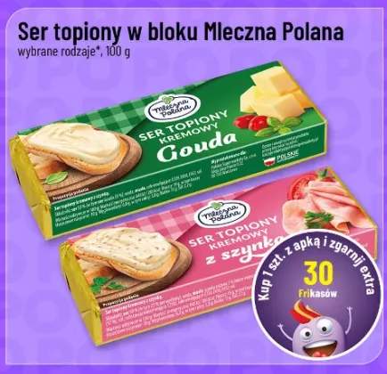 Ser topiony w bloku Mleczna Polana