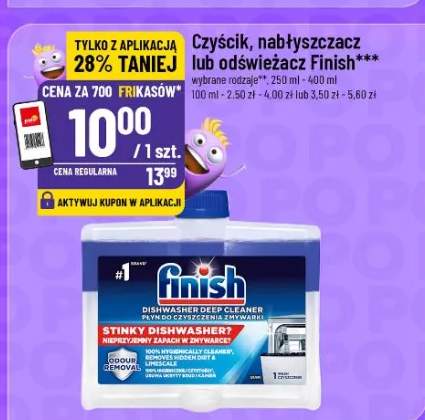 Czyścik, nabłyszczacz lub odświeżacz Finish