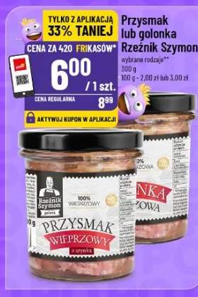 Przysmak Tub golonka Rzeźnik Szymon