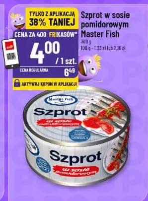 Szprot w sosie pomidorowym Master Fish
