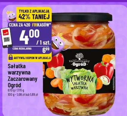 Sałatka warzywna Zaczarowany Ogród