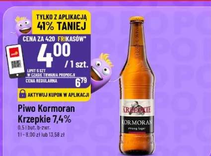 Piwo Kormoran Krzepkie 7,4%