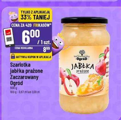 Szarlotka jabłka prażone Zaczarowany Ogród