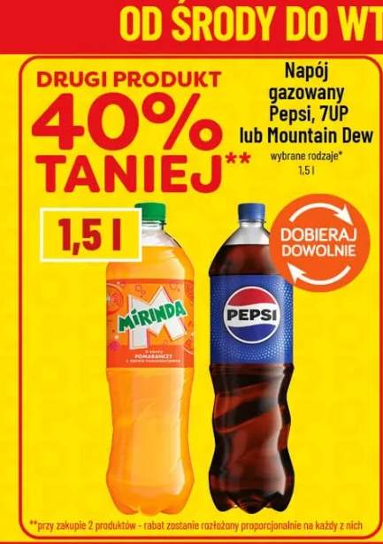 Napój gazowany wybrane rodzaje