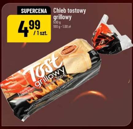 Chleb tostowy grillowy