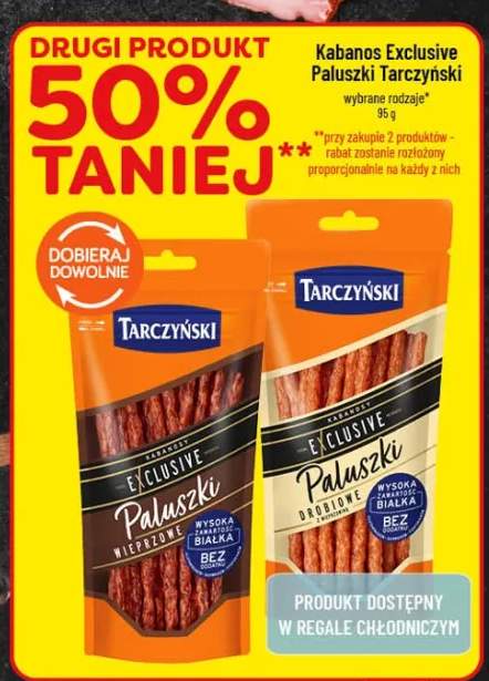 Paluszki Kabanos Exclusive Paluszki Tarczyński
