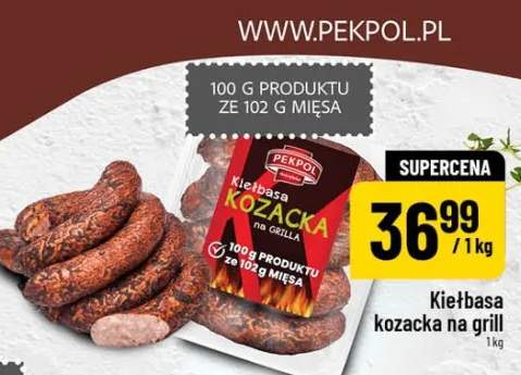 Kiełbasa kozacka na grill