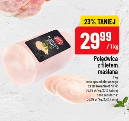 Polędwica z filetem maślana