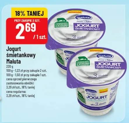 Jogurt śmietankowy Maluta